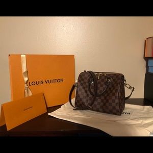 Louis Vuitton Speedy 25 Bandouliere in DE